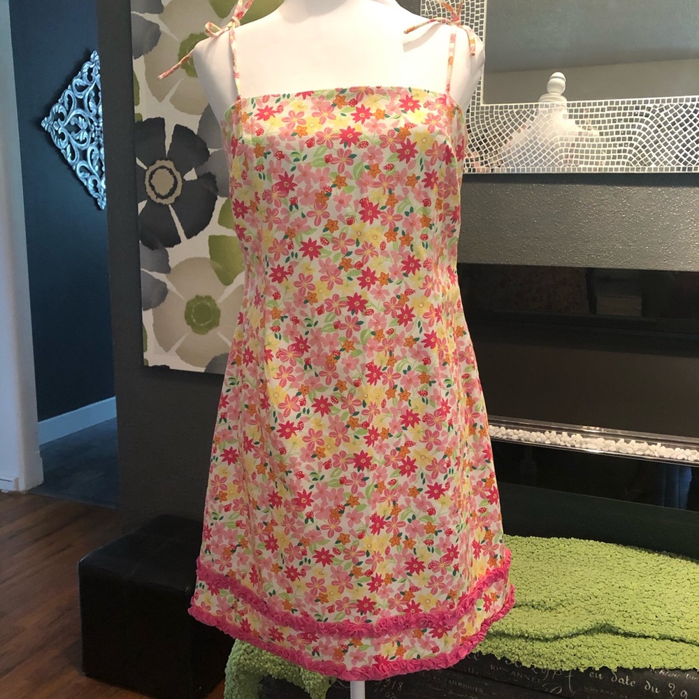 Lily Pulitzer Floral Print Dress